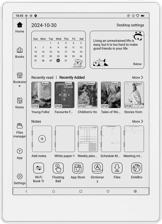 Mebook M8 e-Reader BW