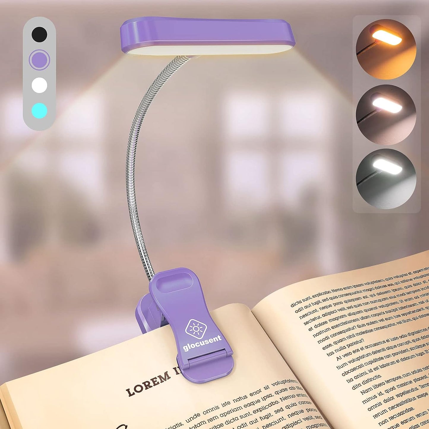 Reading Light for Supernote, Remarkable 2, Quaderno – Warm and Cool Lighting