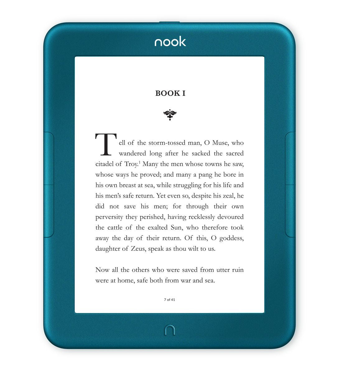 NOOK GlowLight 4 Ocean Teal Edition