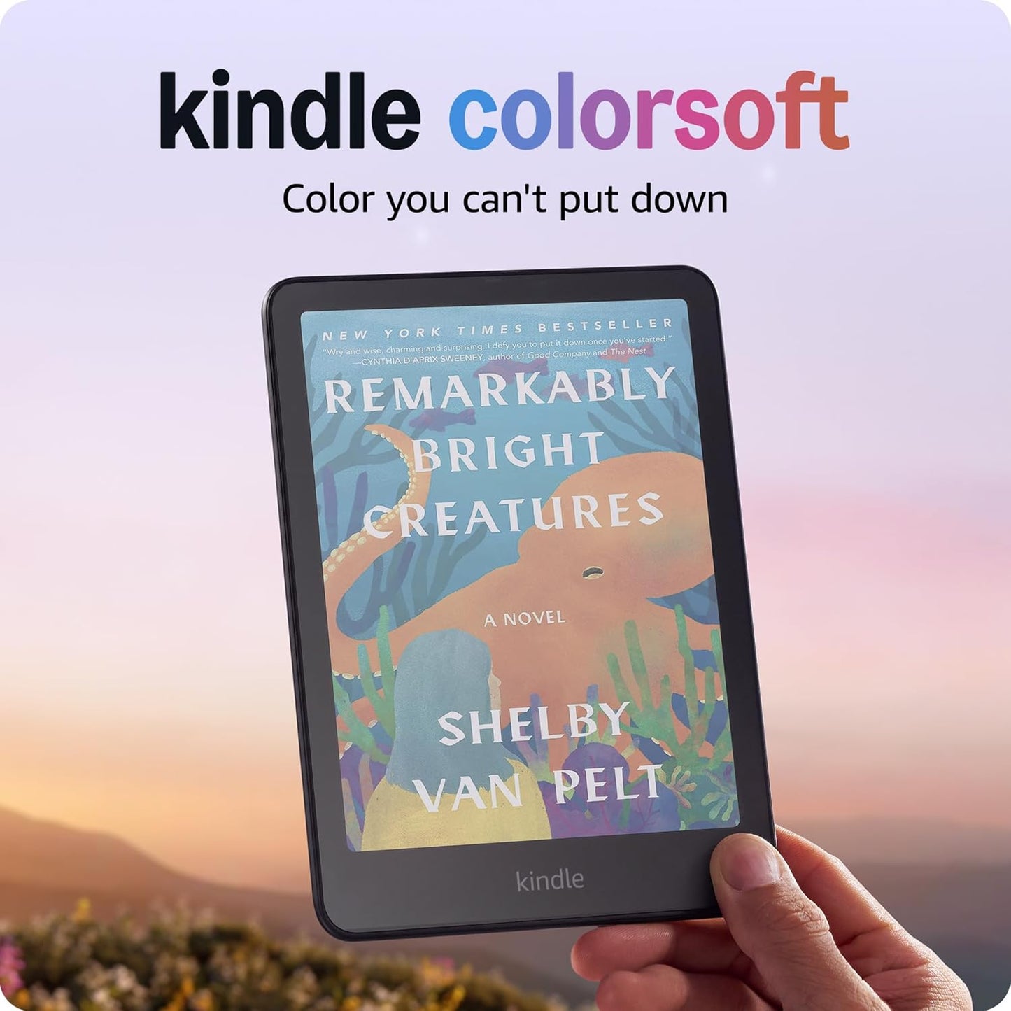 Amazon Kindle Colorsoft 16 GB (2025 Model) – With color display and adjustable warm light – No Ads – Black
