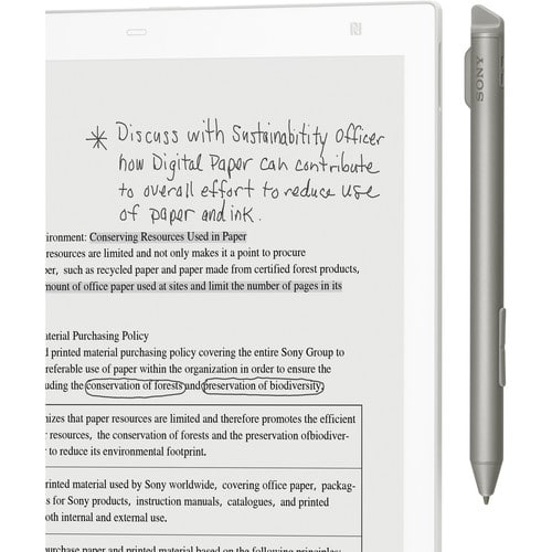 Sony Digital Paper DPT-RP1 + ANDROID 5.1.1 with GOOGLE PLAY - Good e-Reader Store