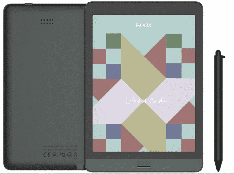 16時18時BOOX Nova3 Color,E Ink Android タブレット - Android ...