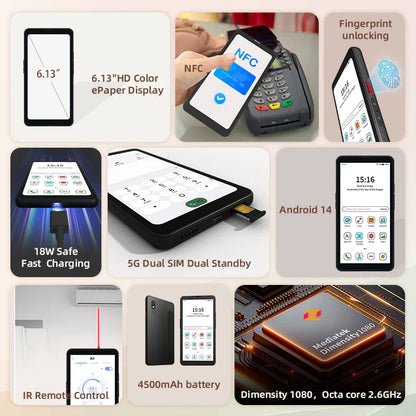 Bigme hibreak Pro eink color smartphone