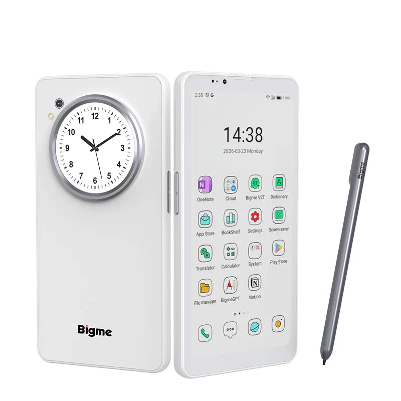 bigme hibreak wi-fiモデル　モノクロ　白黒 e-ink Bigme HiBreak Smartphone E-Ink Screen 6G+128GB Android 11 with 36