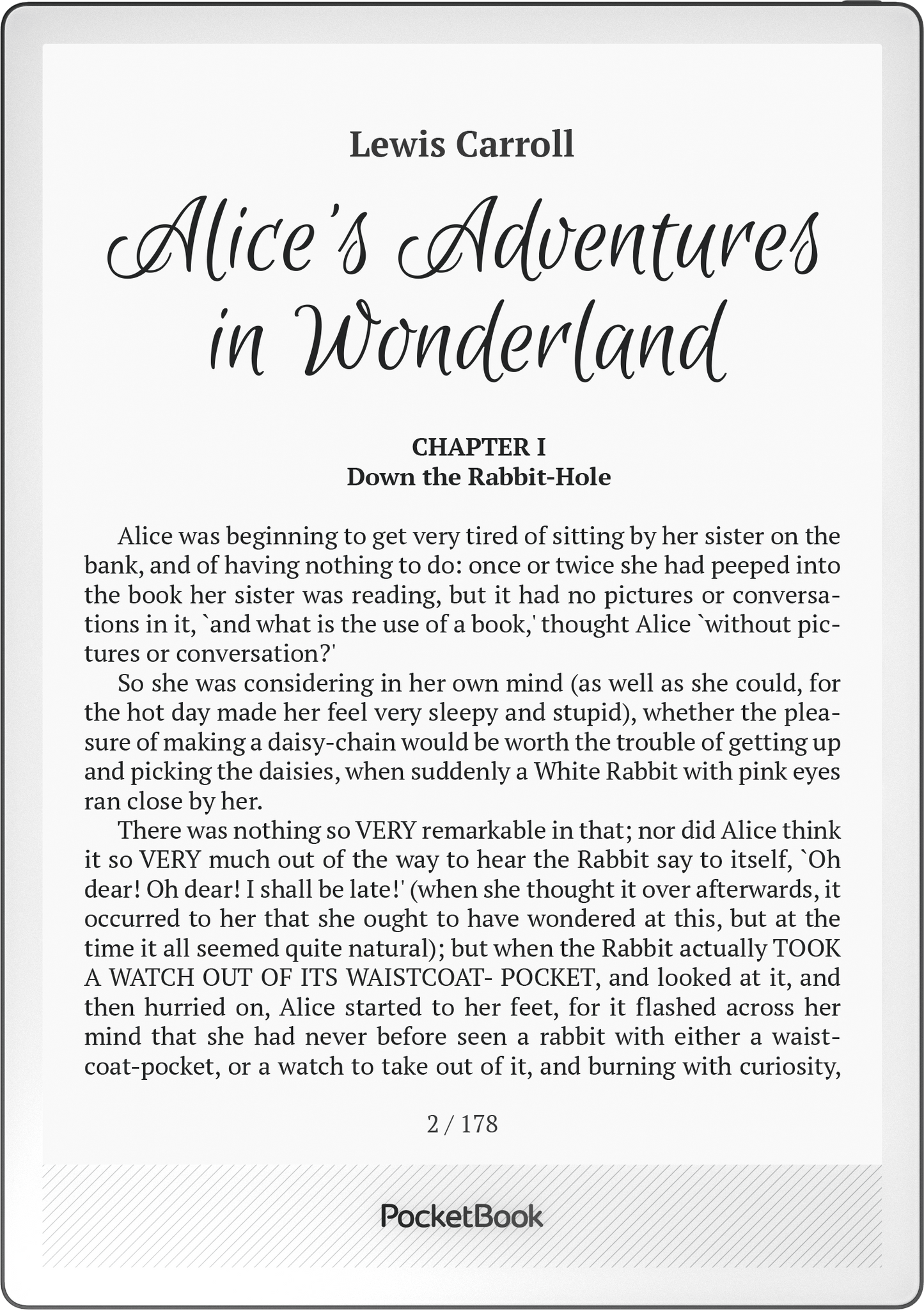 Pocketbook InkPad One e-notebook and e-reader