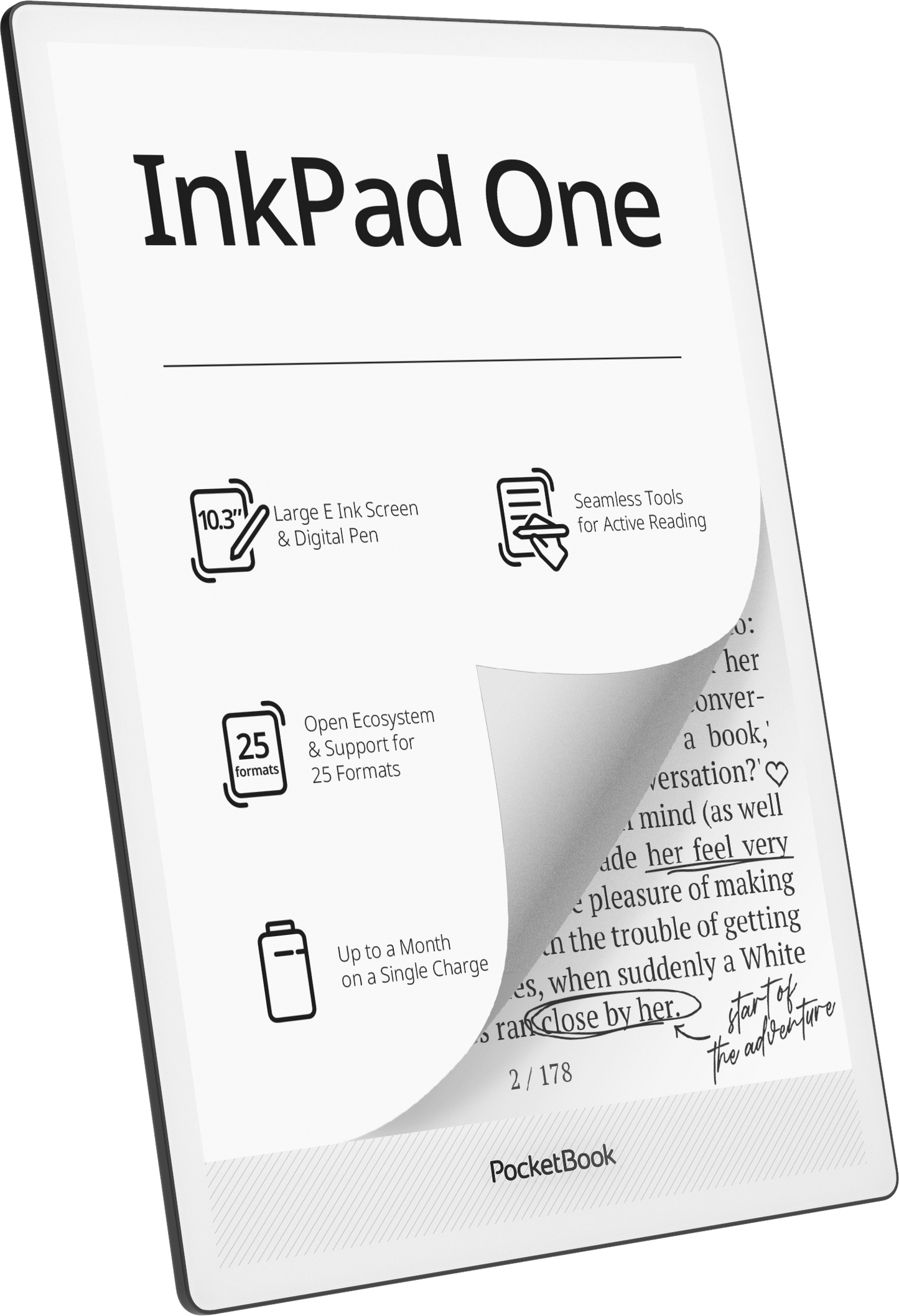 Pocketbook InkPad One e-notebook and e-reader