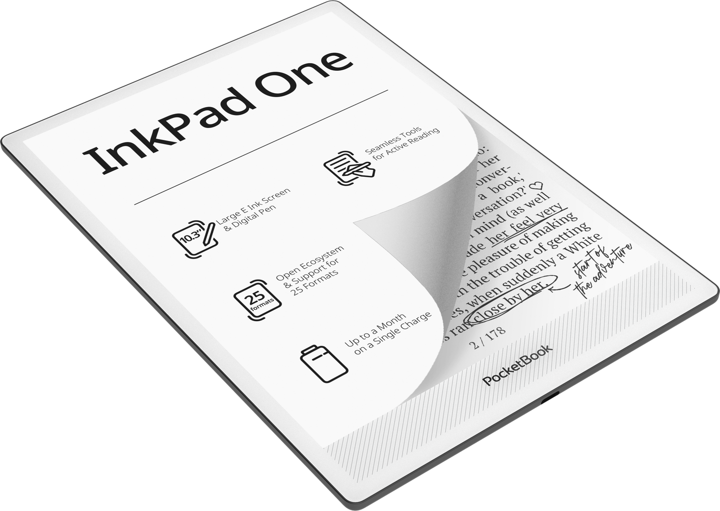 Pocketbook InkPad One e-notebook and e-reader