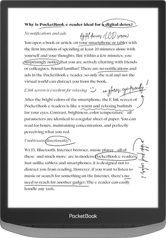 PocketBook InkPad X Pro: excellent note-taker