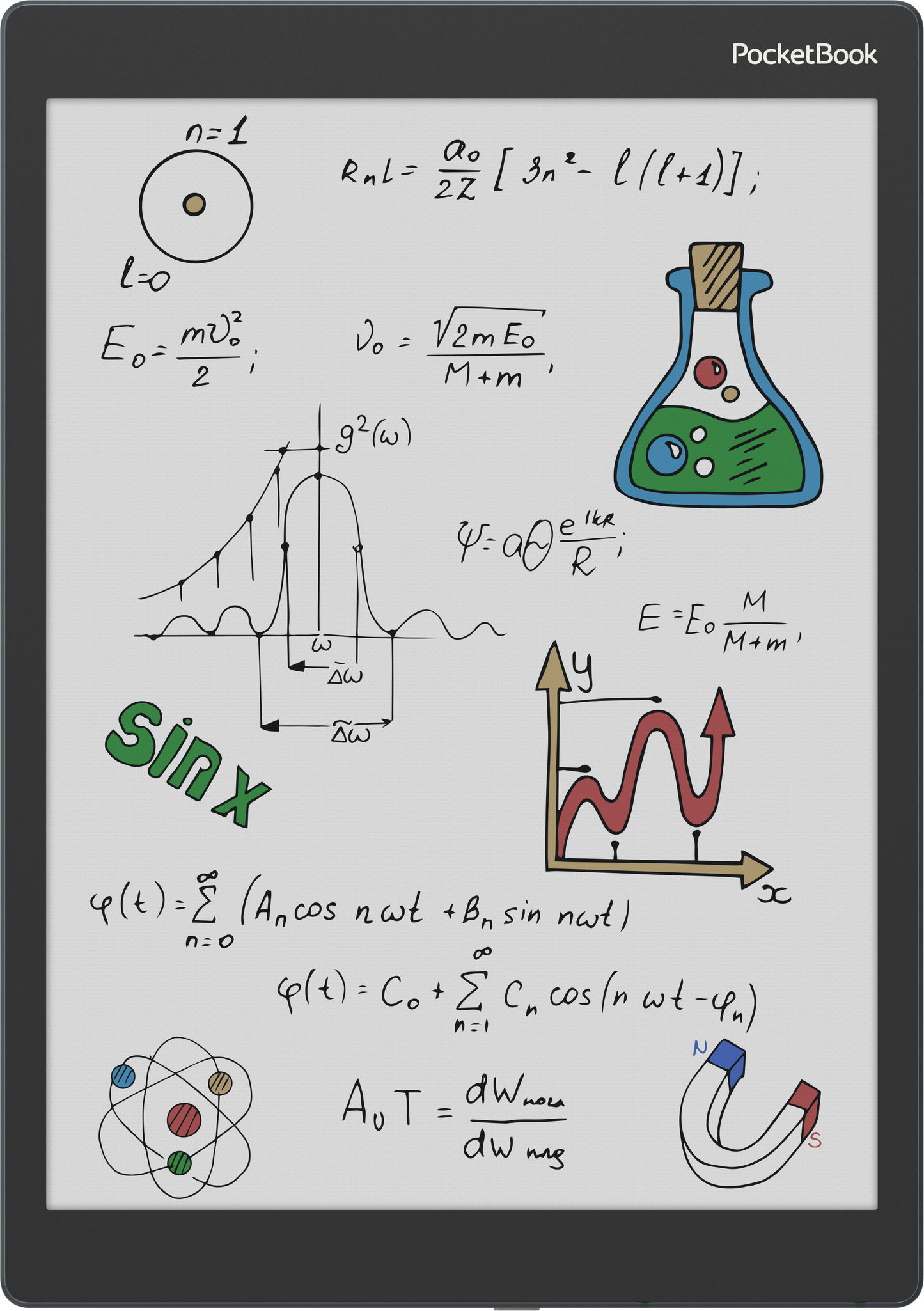 PocketBook Color Note: seamless note-taking in color on a large E Ink Kaleido 3 screen