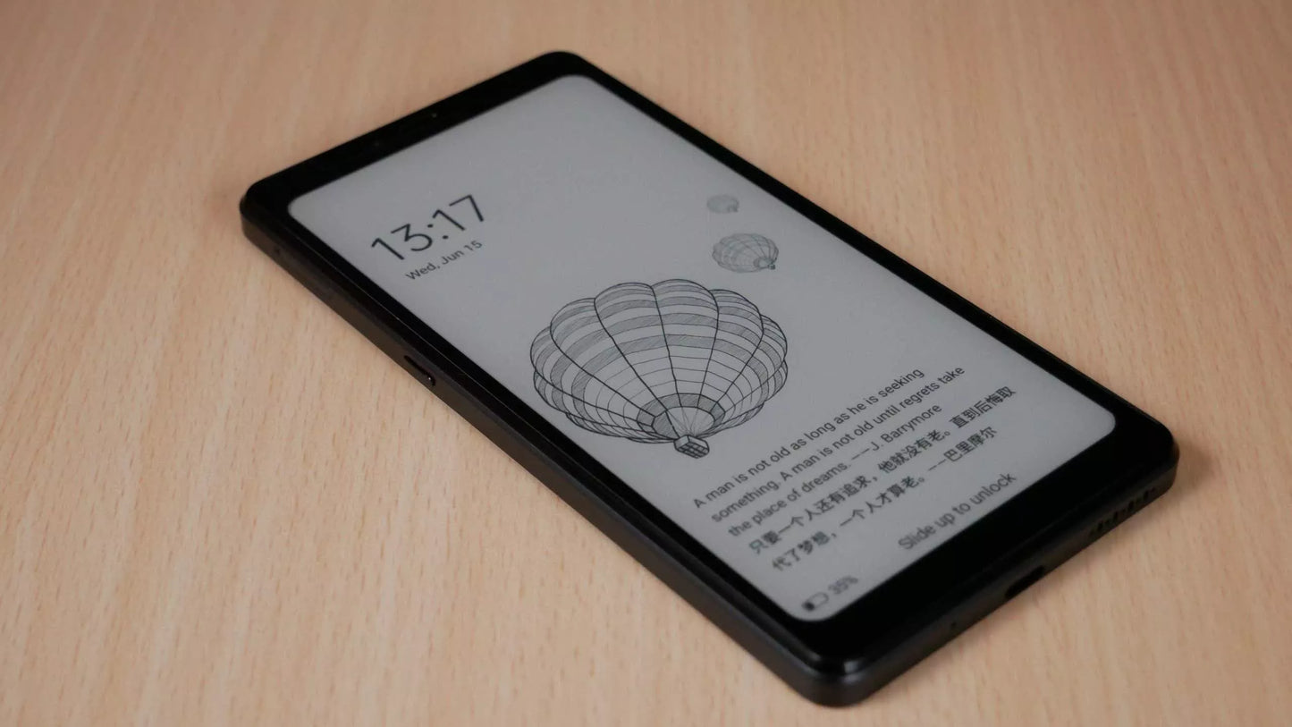 Hisense A9 smartphone with E INK