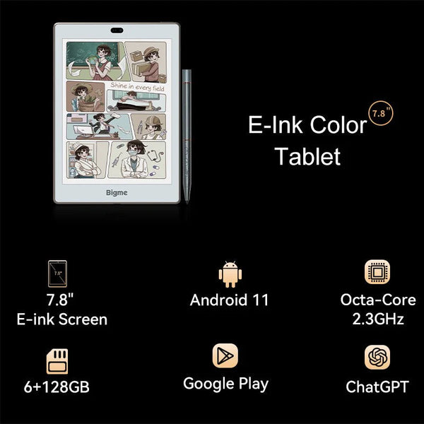 Bigme S6 Color Plus Kaleido 3 E-Note
