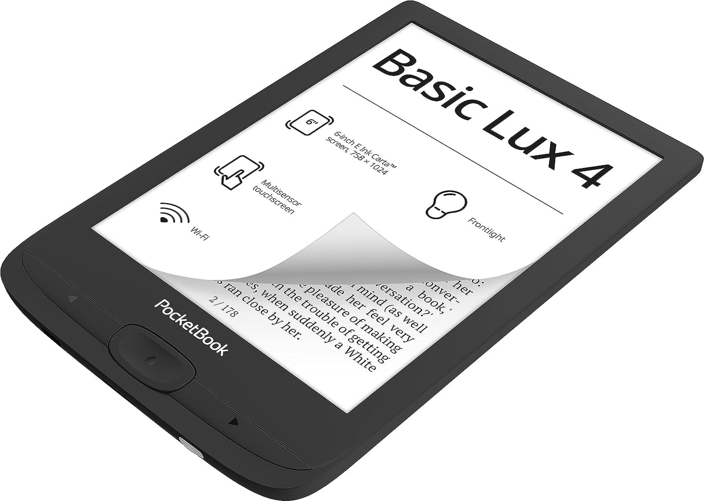 Pocketbook Basic Lux 4 e-reader with Touchscreen