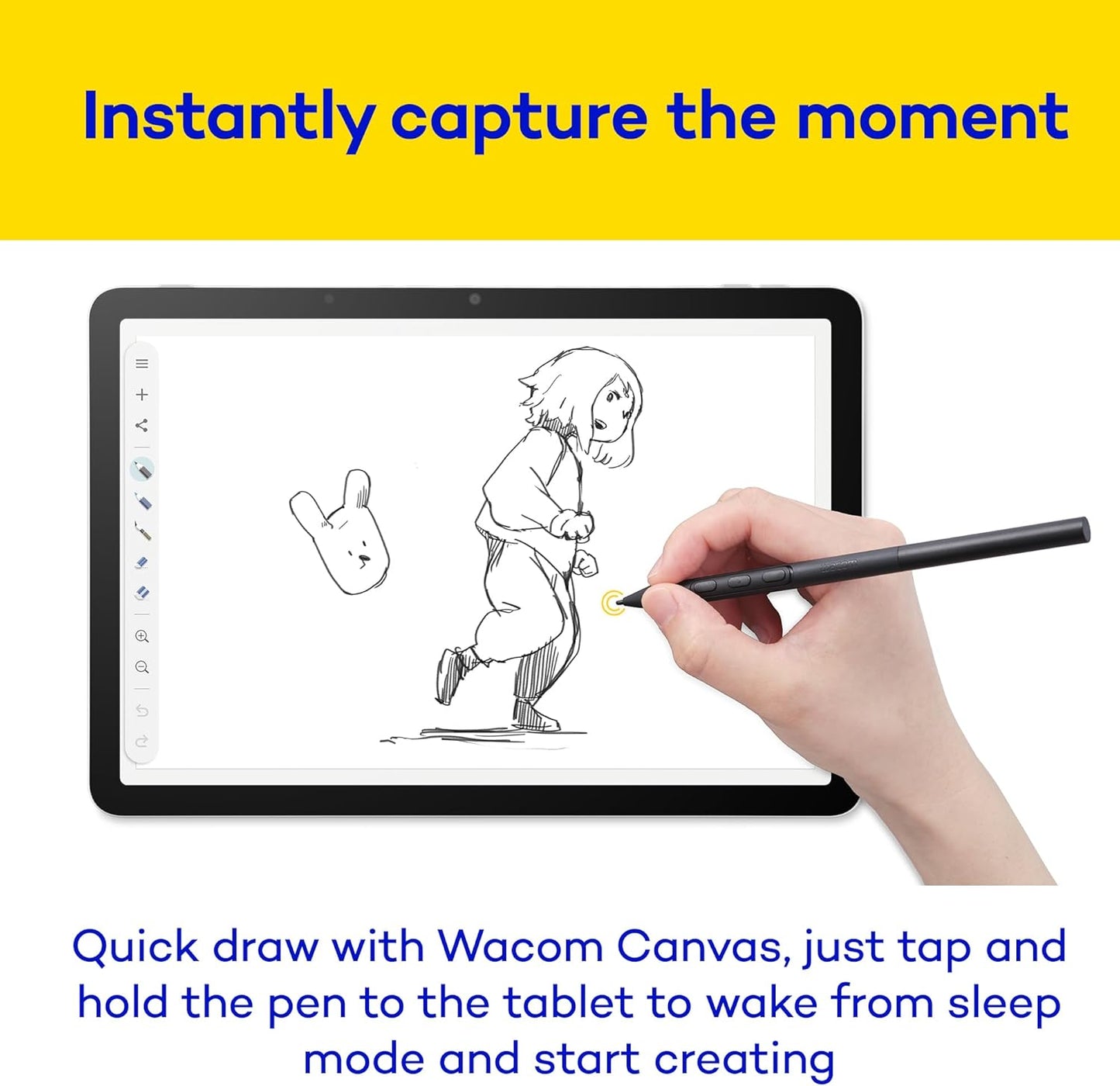 Wacom MovinkPad 11, Android Mobile Drawing Tablet,