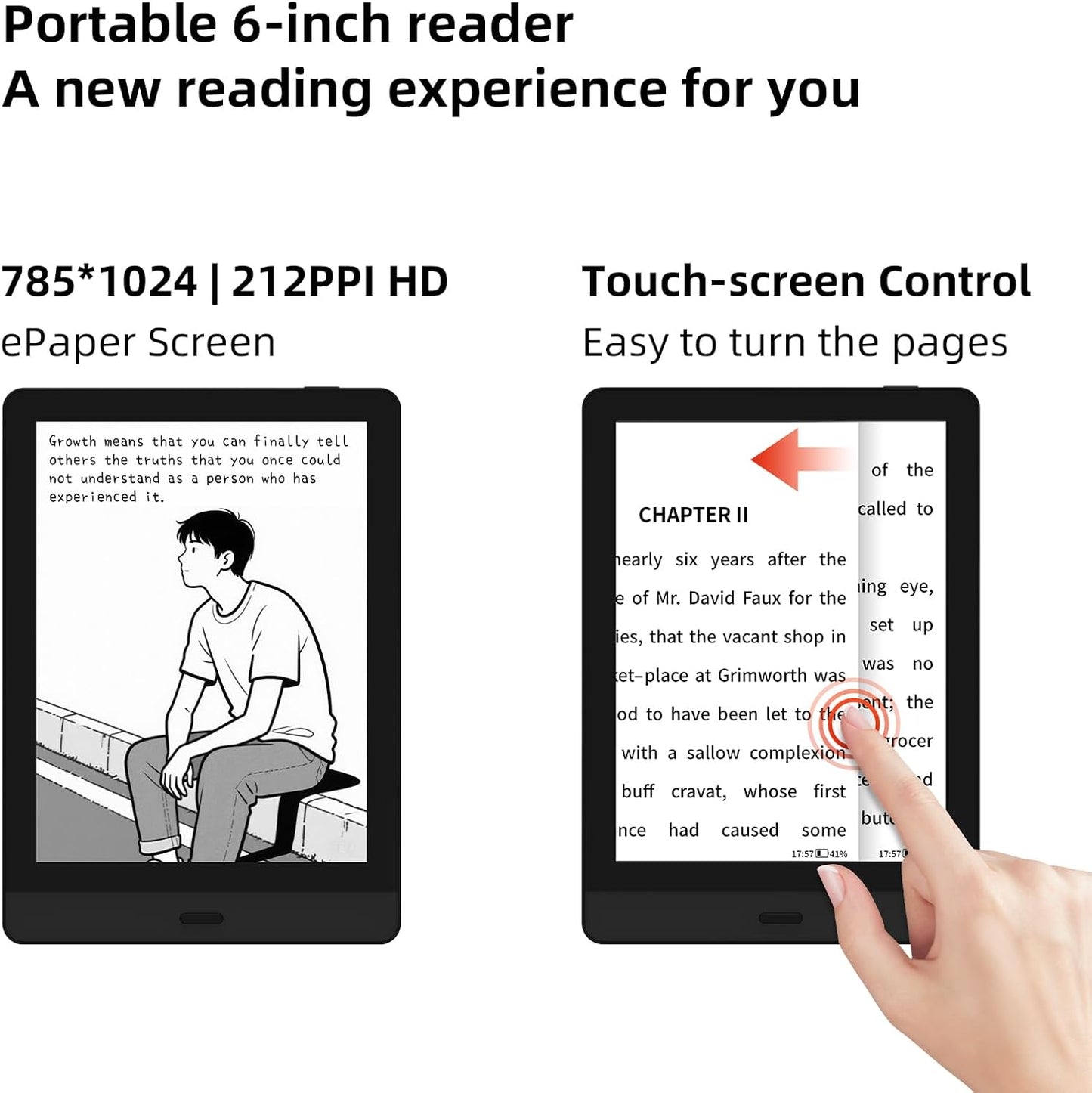 Bigme Read e-reader with