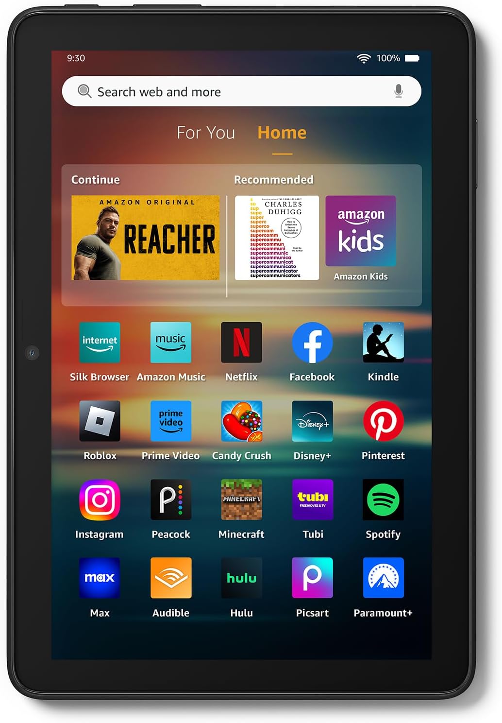 Amazon Fire HD 8 2024 - Black Tablet