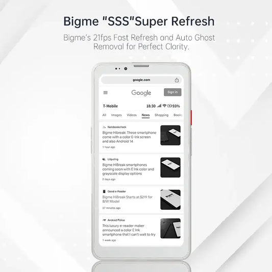 Bigme HiBreak Pro Smartphone with E INK