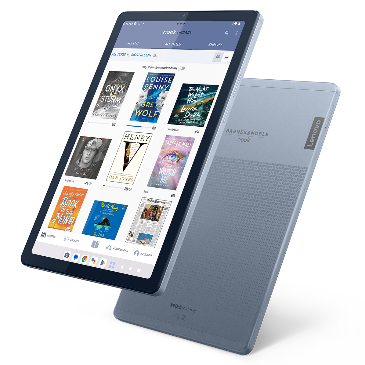 NOOK 9 Lenovo Tablet Frost Blue Edition - Pre-Order