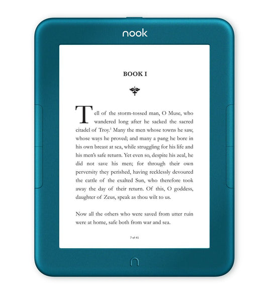 NOOK GlowLight 4 Ocean Teal Edition