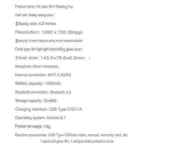 Xiaomi Moaan InkPalm Mini Pro 5