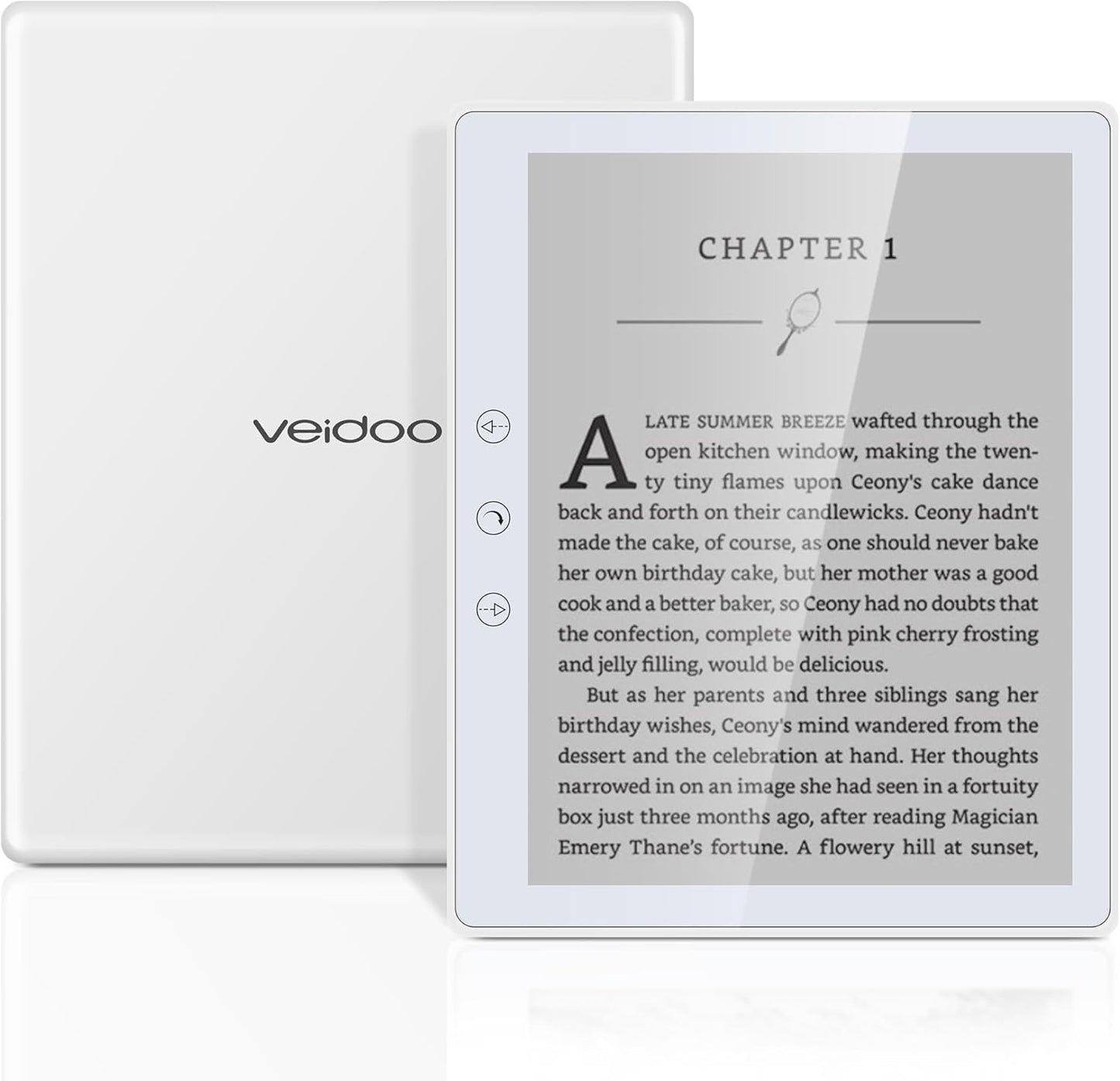 Veidoo 5.8 Inch E-Reader, HD Touch Screen, E-Ink