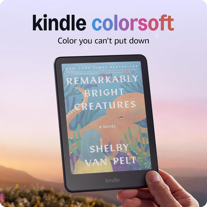 Amazon Kindle Colorsoft 16 GB (2025 Model) – With color display and adjustable warm light – No Ads – Black