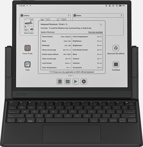 Onyx Boox Tab Ultra C Pro Magnetic Keyboard Cover with a Trackpad