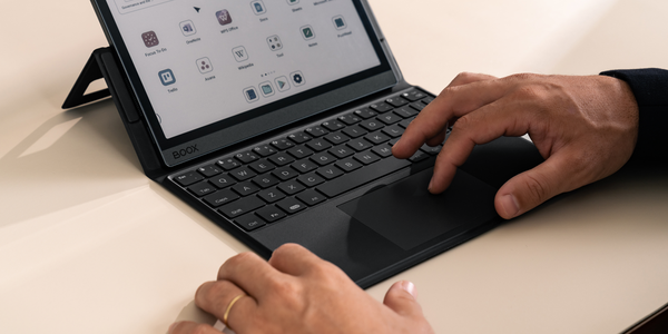 Onyx Boox Tab Ultra C Pro Magnetic Keyboard Cover with a Trackpad
