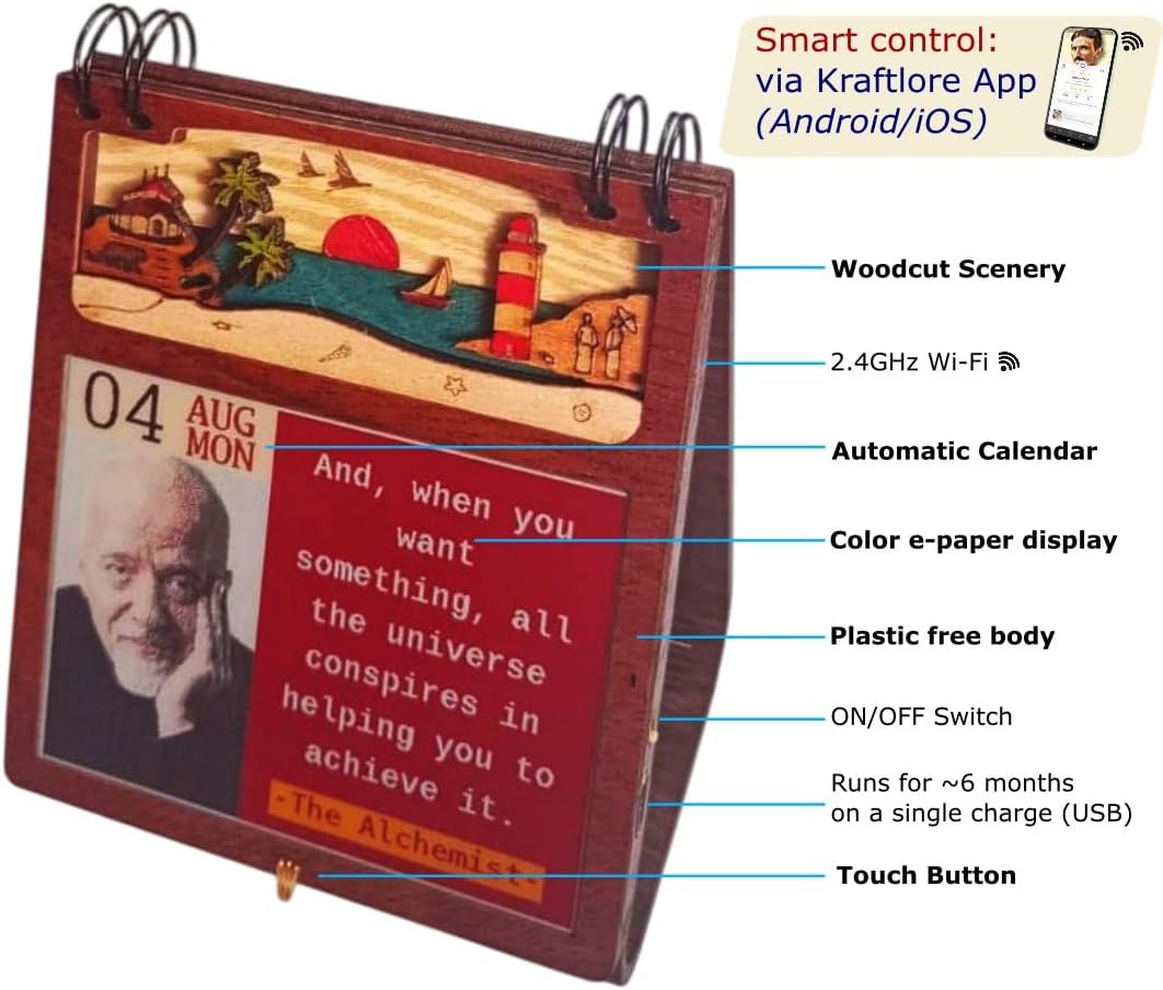 Mana Clue Color EINK Spectra Desktop eReader