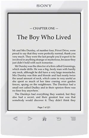 Sony PRS-T2/WC E-reader Wi-Fi Model Reader White
