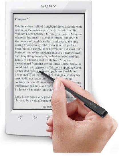 Sony PRS-T2/WC E-reader Wi-Fi Model Reader White