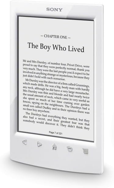 Sony PRS-T2/WC E-reader Wi-Fi Model Reader White