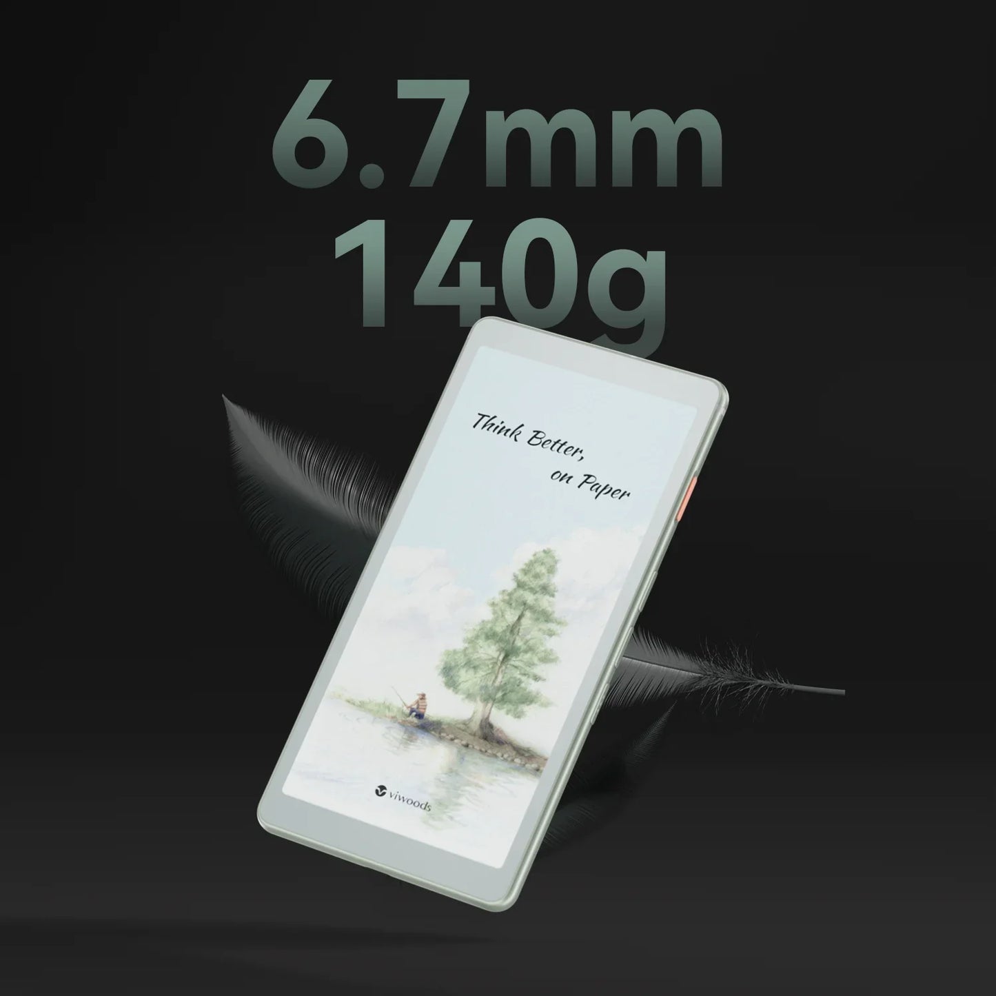 6.13’’ AiPaper Reader C with Color Display, E Ink eReader