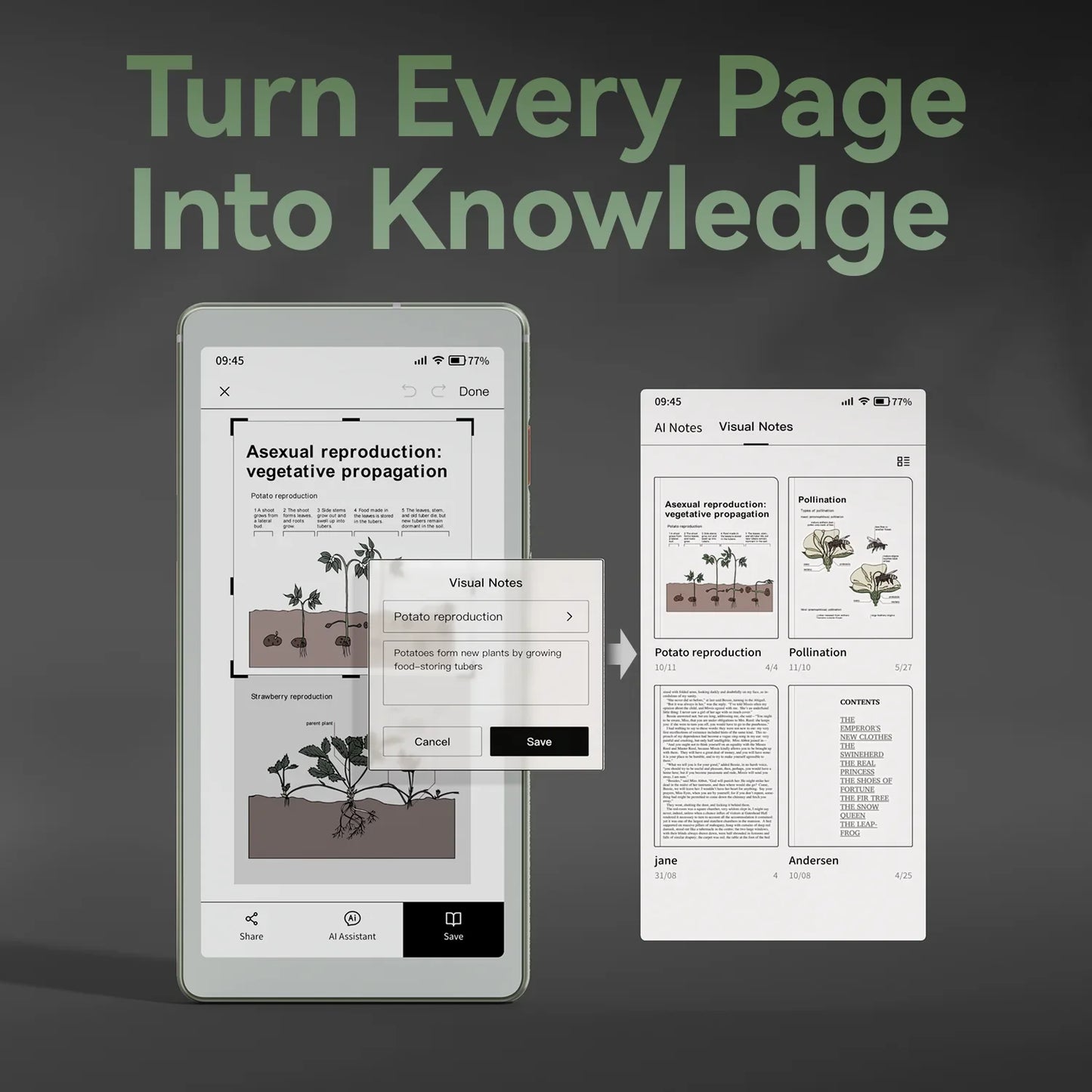 6.13’’ AiPaper Reader C with Color Display, E Ink eReader