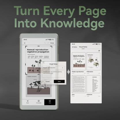 6.13’’ AiPaper Reader C with Color Display, E Ink eReader