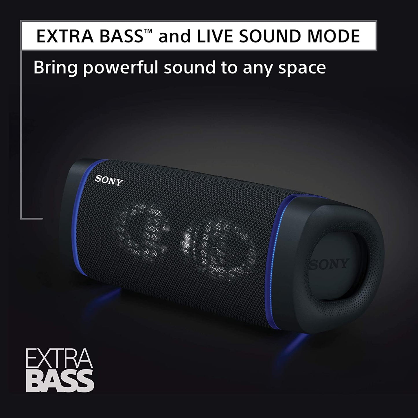 Sony SRS-XB33 EXTRA BASS Wireless Bluetooth Portable Speaker