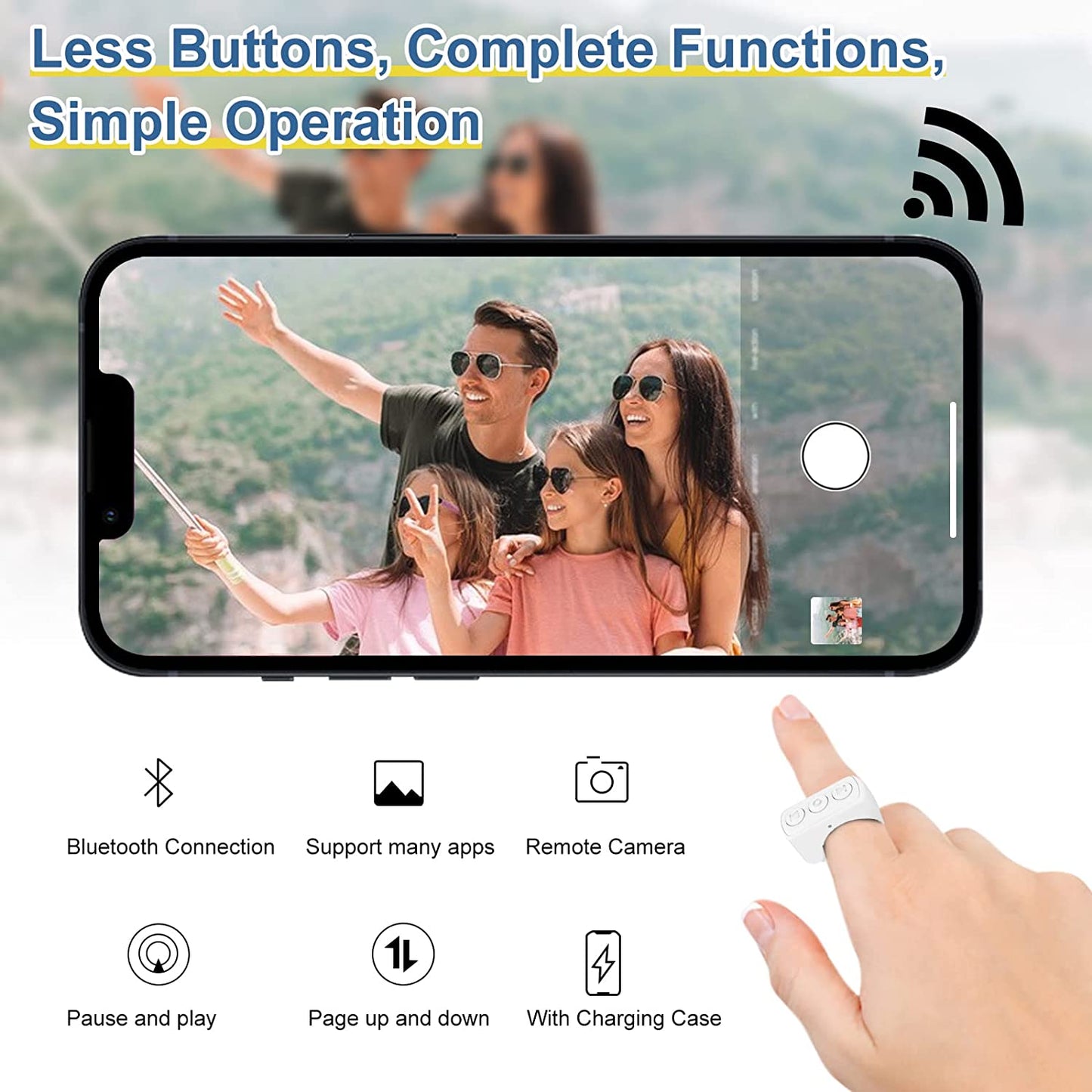 Bluetooth Page Turner for Kindle and Kobo Good eReader Shopify Store