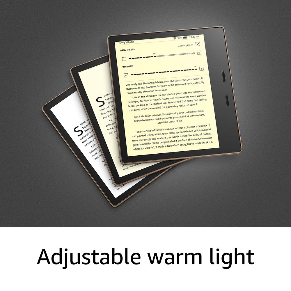 Amazon Kindle Oasis 3 with adjustable warm light (32GB)