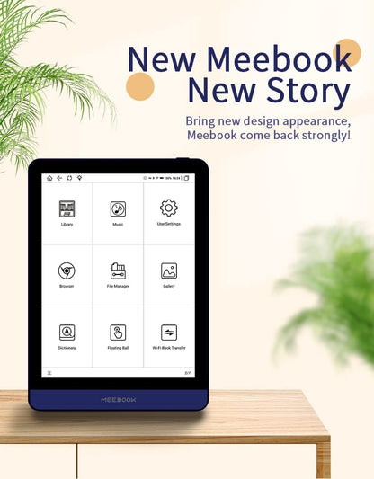 Meebook M6 - 6-inch e-reader with Android 11 and Google Play