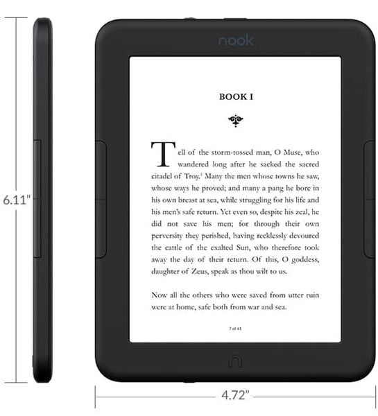 Barnes and Nole Nook Glowlight 4