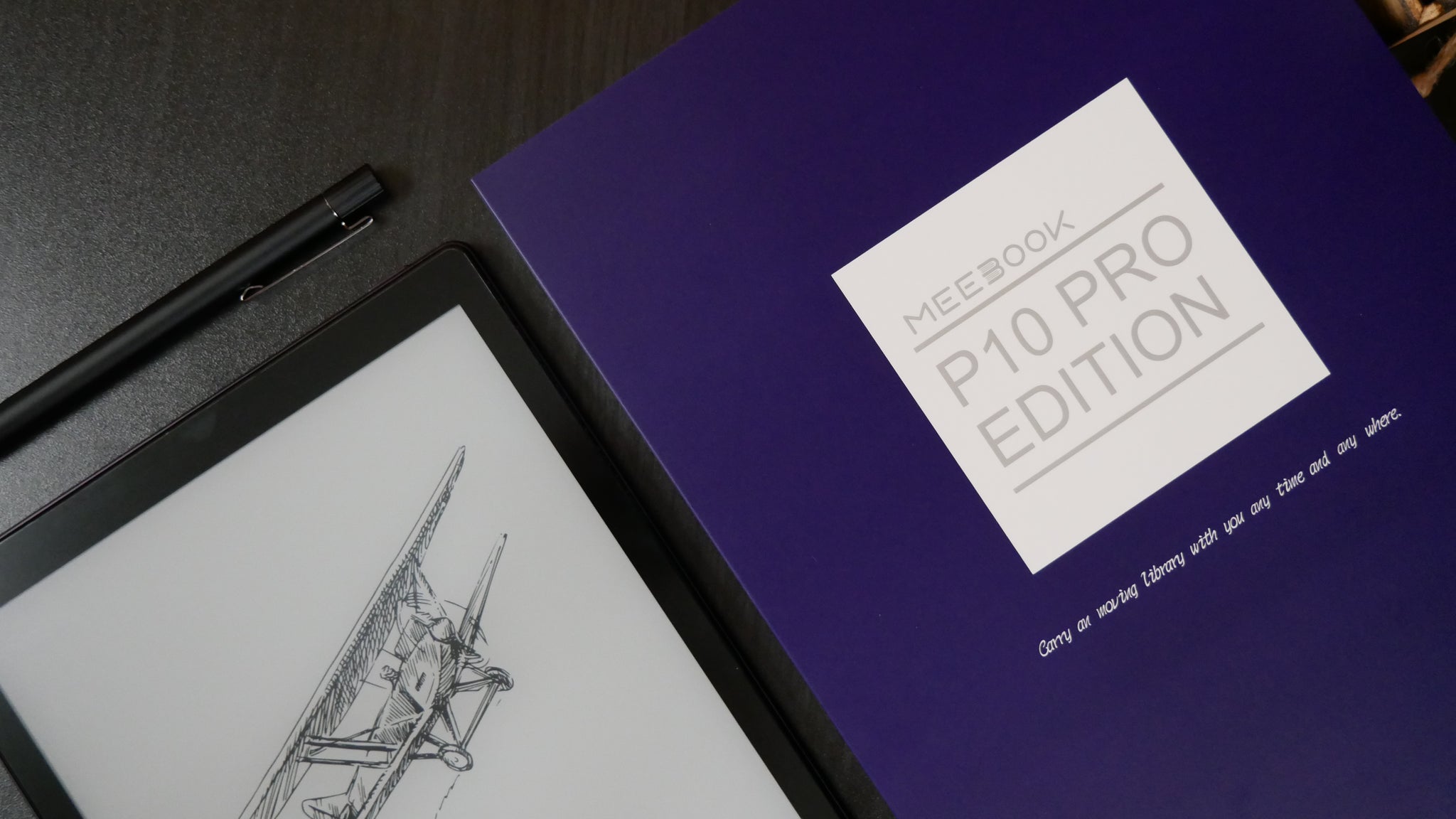 Boyue Meebook P10 Pro Edition with free Stylus and Case - 2023 Model