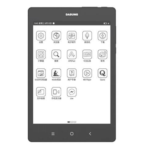 Dasung Not-eReader 7.8 - Smart E-ink Tablet