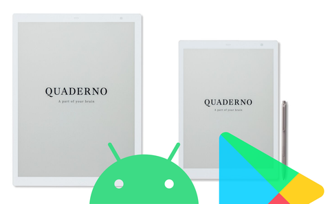 Gen 2 - Fujitsu Quaderno A4 and A5 Android 9 and Google Play Unlock