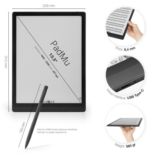 PadMu 4 Single Screen for Musicians